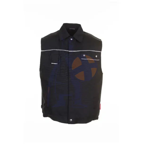2164 Canvas 320 Arbejdsvest - Sort