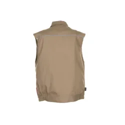 2165 Canvas 320 Arbejdsvest - Khaki/sort