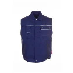 2168 Canvas 320 Arbejdsvest - Marine bl