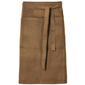 238 - Frontslips Derby, vokset, B 70 x L 75cm. sand