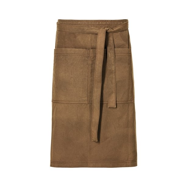 238 - Frontslips Derby, vokset, B 70 x L 75cm. sand