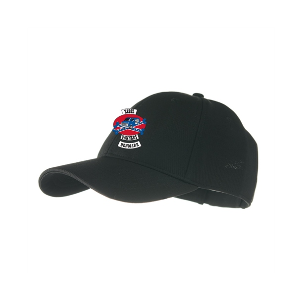 ST2612 Rebel cap one size sort med p�sat badge