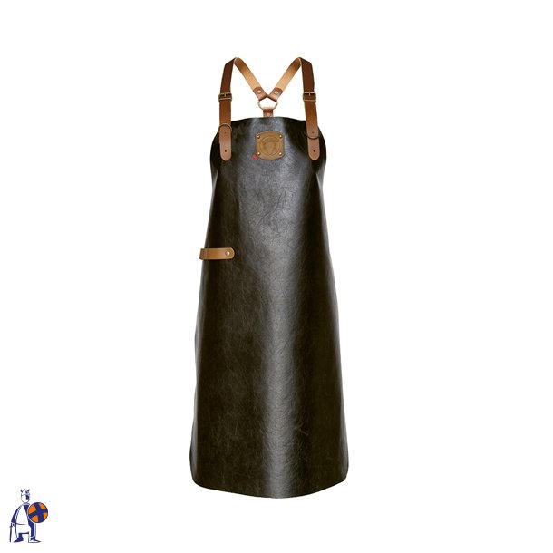 261 - L�dersm�kforkl�de Classic XL, B 60 x L 89 cm. sort