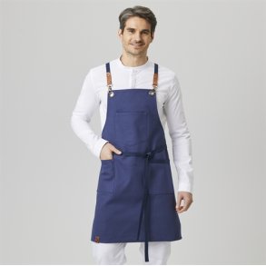 286 - Hagesmkforklde lrred, 70 cm x 80 cm. navy