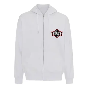 Hvid httetrje med lynls 