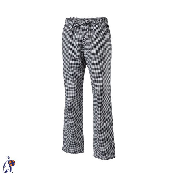 310 unisex kokkebukser pepita