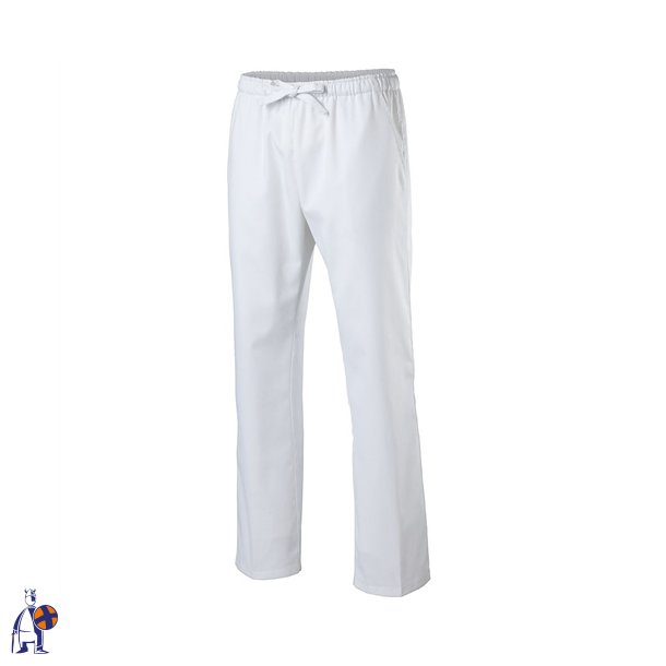 310 unisex kokkebukser hvid