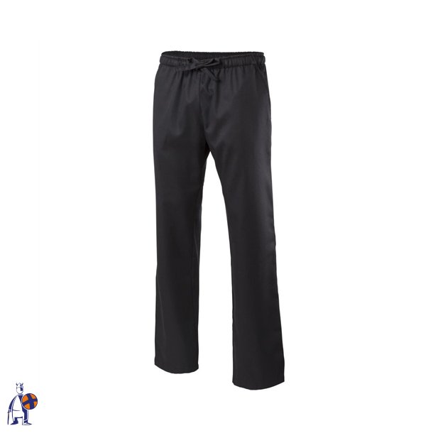 310 unisex kokkebukser black