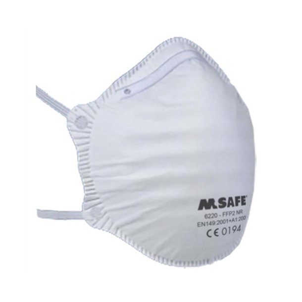 M-Safe 6220 støvmaske FFP2 NR D (20 STK)