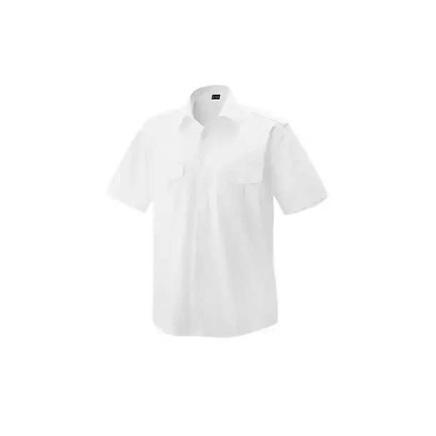 Pilotskjorte halvrmer