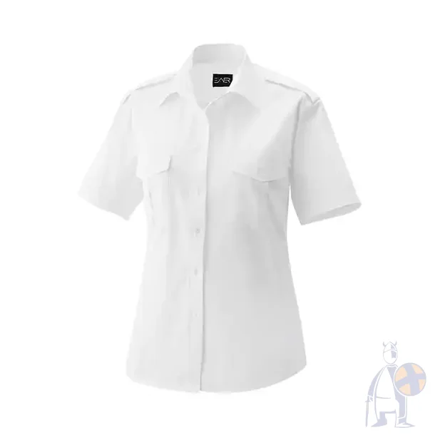 Pilotbluse halv�rmet