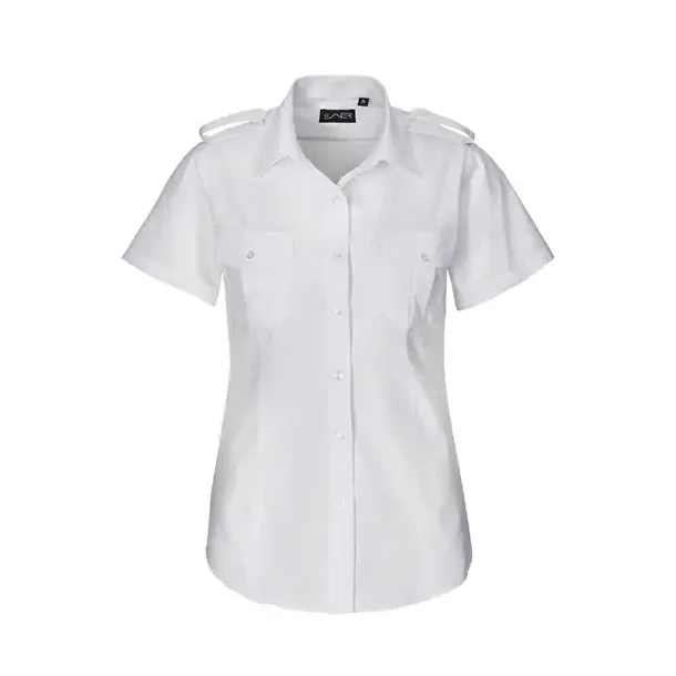 Pilotbluse med tunnelhalvrmer