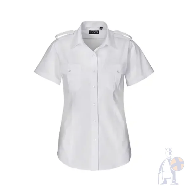 Pilotbluse med tunnelhalv�rmer