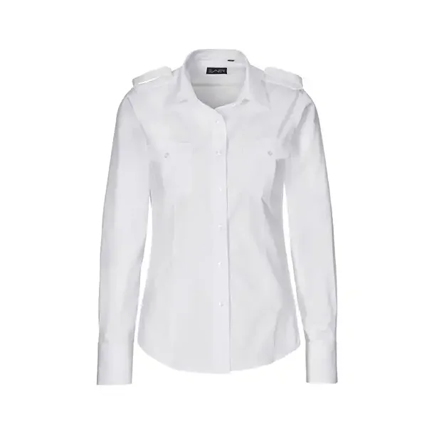 Pilotbluse med tunnel lange rmer 