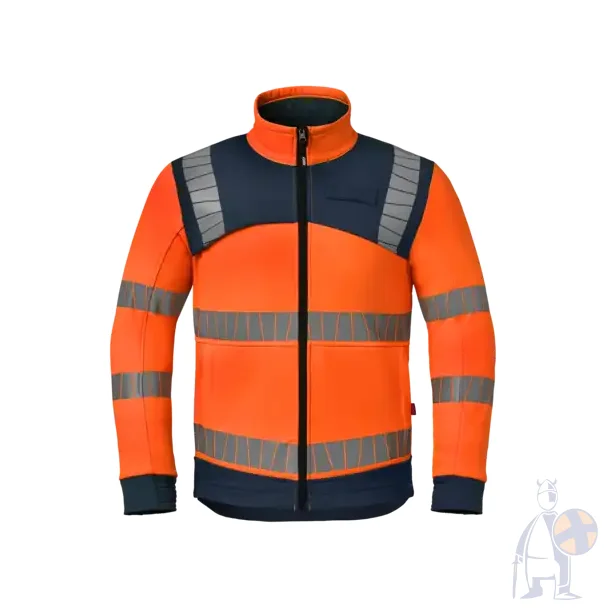 Softshell-jakke HAVEP� High Visibility+ - orange-bl� (AQC)