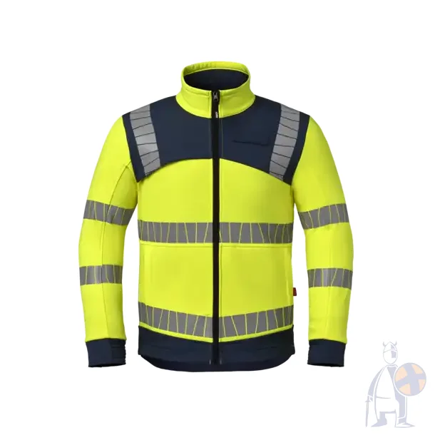 Softshell-jakke HAVEP� High Visibility+ - gul-bl� (ARB)
