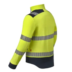 Softshell-jakke HAVEP High Visibility+ - gul-bl (ARB)