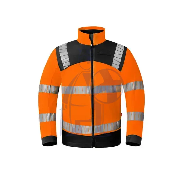Softshell-jakke HAVEP� High Visibility+ - orange-gr� (CAK)