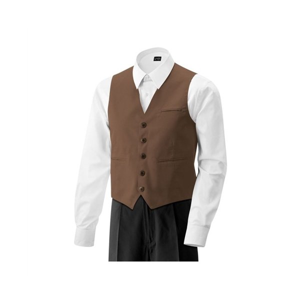 Herrevest med lomme. toffee