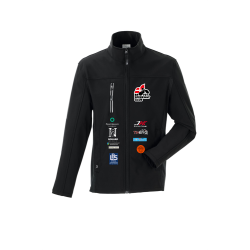 6435 Norit ren softshelljakke til m�nd sort