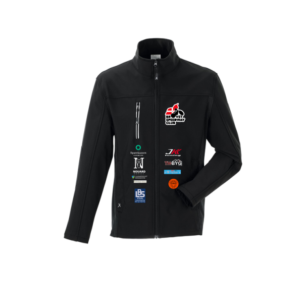 6435 Norit ren softshelljakke til m�nd sort