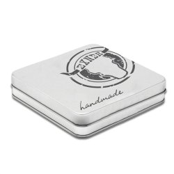 654 - Underkop i rustik stil B 10 x L 10 cm; PU = 4 stk toffee