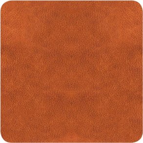 654 - Underkop i rustik stil B 10 x L 10 cm; PU = 4 stk cognac