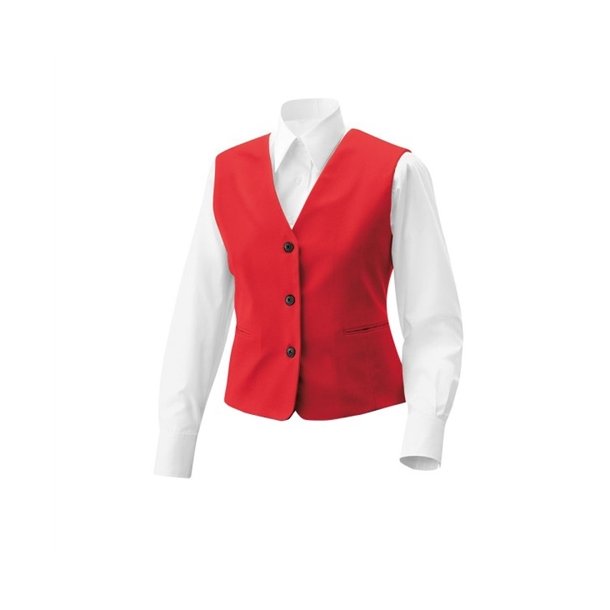 Damevest med lomme. red
