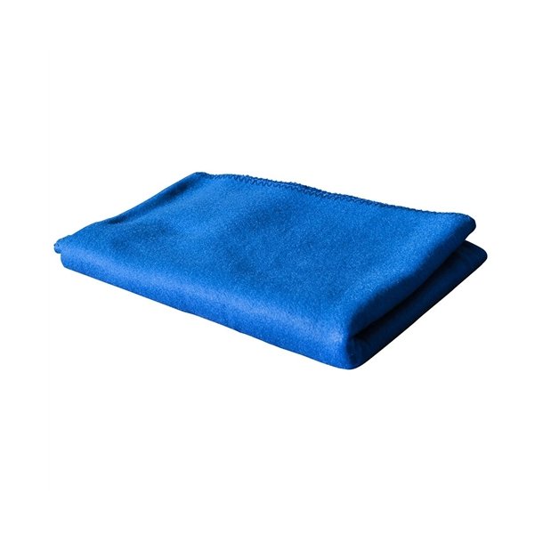 Polar fleece tppe 130 cm x 160 cm  royal  blue  