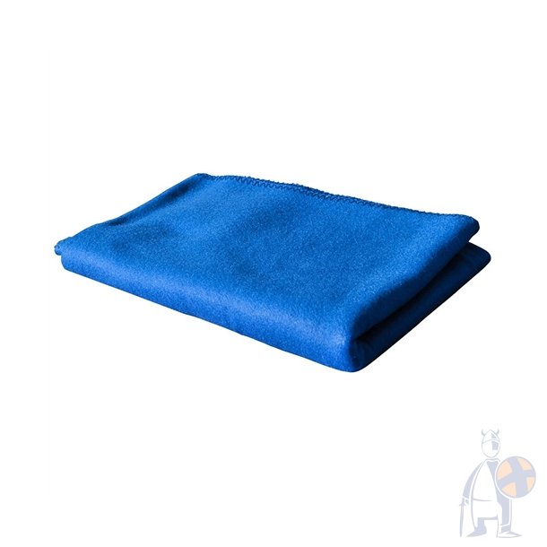 Polar fleece t�ppe 130 cm x 160 cm  royal  blue  