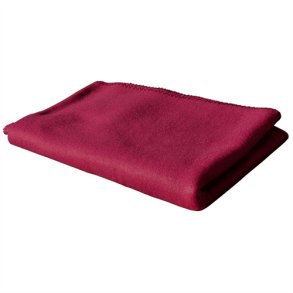 Polar fleece tppe 130 cm x 160 cm bordeaux 