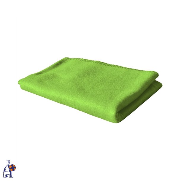 Polar fleece t�ppe 130 cm x 160 cm lemongreen  