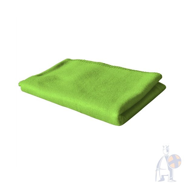 Polar fleece t�ppe 130 cm x 160 cm lemongreen  