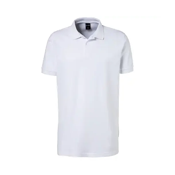 Exner Herre poloshirt farve white, bomuld 