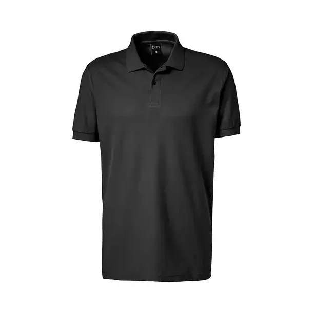 Exner Herre poloshirt farve black, bomuld 