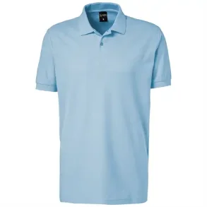 Exner Herre poloshirt farve light blue, bomuld 
