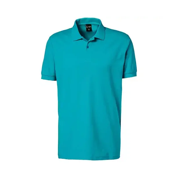 Exner Herre poloshirt farve teal, bomuld 