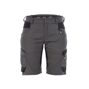 Dassy  Axis dame shorts med stretch gr/sort