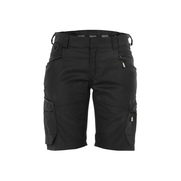 Dassy  Axis dame shorts, med stretch Sort