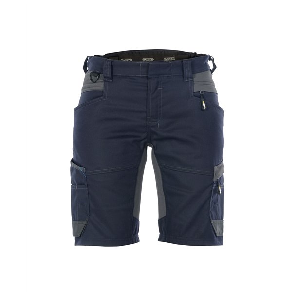 Dassy  Axis dame shorts, med stretch midnatsbl/gr