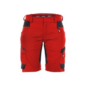 Dassy  Axis dame shorts med stretch rd/sort