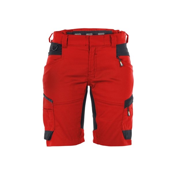 Dassy  Axis dame shorts med stretch rd/sort