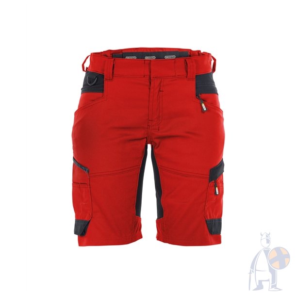 Dassy � Axis dame shorts med stretch r�d/sort