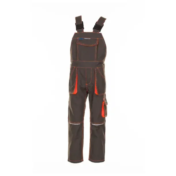 6122 Brne overall oliven/orange
