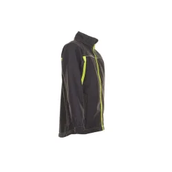 6130 Brne softshelljakke antracit/gul