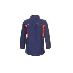 6131 Brne softshelljakke, marine/orange