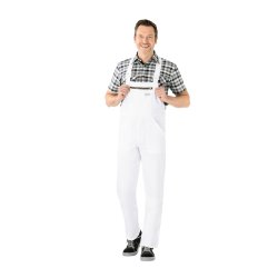 0125 BW 290 Arbejdsoverall hvid