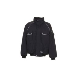 2184 Canvas 320 Pilotjakke - Sort