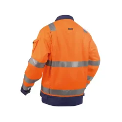 DASSY DUSSELDORF (300184) HIGH VISIBILITY Arbejdsjakke orange og bl 
