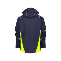 300547 Dassy Kalama dame softshell jakke midnatsbl - flour gul